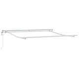 Automatic Retractable Awning Anthracite&White 300x250 cm 3215780