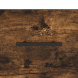 Sideboard Smoked Oak 69.5x34x90 cm Engineered Wood 827881