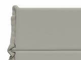 High Back Chair Cushion GEMERT 2 pcs 100% Polyester Grey 946092