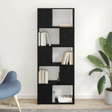 TV Cabinet Set Black 60 x 24 x 156 cm Engineered Wood 875199
