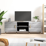 TV Cabinet Grey Sonoma 150x30x50 cm Engineered Wood 829082