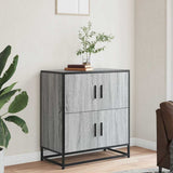 Sideboard Grey Sonoma 68x35x76 cm Engineered Wood 848992