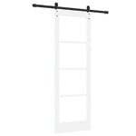 Sliding Door Manual ORKDAL White 73.5 x 211 cm Wood and metal 3332438