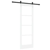 Sliding Door Manual ORKDAL White 73.5 x 211 cm Wood and metal 3332438