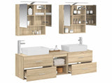 Bathroom Furniture Set 5 pcs Sonoma Oak 3406841