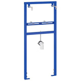 Bathroom Wall Support Height Adjustable Blue 50 x 3 x 112 cm 4106572