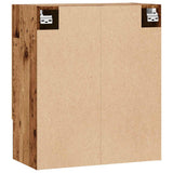Wall Cabinet Old Wood 60x31x70 cm Engineered Wood 857067