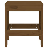 Garden Stools 2 pcs Honey Brown 40x36x45 cm Solid Wood Pine 825341