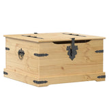 Storage Box Corona 78x78x45 cm Solid Wood Pine 4002771