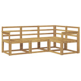 Outdoor Sofa Set 4 pcs White 187.5 x 128.5 x 73 cm 3387548