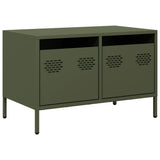 TV Cabinet Olive Green 68x39x43.5 cm Cold-rolled Steel 851236