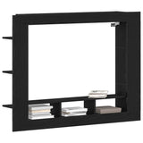 TV Cabinet Black oak 152 x 22 x 113 cm Engineered wood 861999
