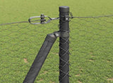 Welded Wire Fence with Concrete Base 100 x 1.2 m 3353734