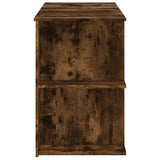 Desk Smoked Oak 140x50x75 cm Engineered Wood 840552