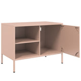 TV Cabinets 2 pcs Pink 68x39x50.5 cm Steel 842997