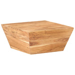 ZNTS Coffee Table V-shape 66x66x30 cm Solid Acacia Wood 320388