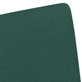 Dining Chairs 2 pcs Dark green 57 x 66 x 94 cm Fabric 42017812