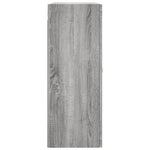 Wall Mounted Cabinets 2 pcs Grey Sonoma Engineered Wood 3197927