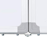 Magnetic Whiteboard Foldable 120x80x1.7 cm Aluminium 4005356