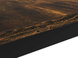 Coffee Table Smoke Oak 100 x 50 x 45 cm Engineered Wood 892574