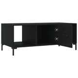 Coffee Table Black 102x50x40 cm Engineered Wood 829301