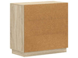 Bathroom Storage Cainet HOORN Sonoma Oak 59.5 x 31 x 77 cm 897277