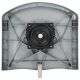 2 Piece Foldable Boat Seat Set Grey 272237
