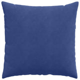Sofa Pillows 2 pcs Police Blue 80 x 80 cm Corduroy Fabric 42014068