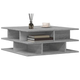 Coffee Table Grey Sonoma 70x70x29 cm Engineered Wood 840749