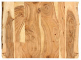Table Top Natural Acacia Solid Acacia wood 58x Durable 286327