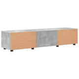 Wooden Cabinet with Drawer High Gloss White 150 x 39 x 30 cm 880235