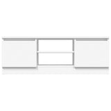 TV Cabinet with Door White 102x30x36 cm 823350