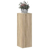 Plant Stand Sonoma Oak 33x33x100 cm Engineered Wood 852953