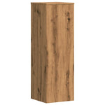 ZNTS Plant Stand Artisan Oak 33x33x100 cm Engineered Wood 852959