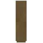 Book Cabinet/Room Divider Honey Brown 60x35x135 cm Solid Pinewood 810872