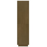 Book Cabinet/Room Divider Honey Brown 60x35x135 cm Solid Pinewood 810872