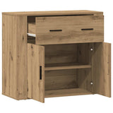 Sideboard Artisian Oak 80x33x70 cm Engineered Wood 857076