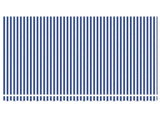 Manual Retractable Awning Blue and White 4 x 3 m 3420249
