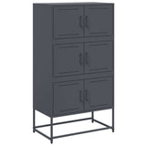 Sideboard Anthracite 68.5x38.5x123.5 cm Steel 846490