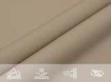 Sunshade Sail Oxford Fabric Rectangular 5x8 m Taupe 135441