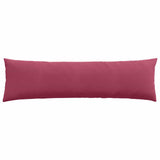 Sofa Pillows 2 pcs Wine Red 145 x 40 cm Corduroy Fabric 42013847