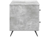 Bathroom Sink Cabinet BREDA Concrete Grey 82 x 41x 59 cm 897458