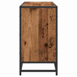 Bathroom Cabinet Old Wood 90 x 33 x 60 cm Engineered Wood 883617