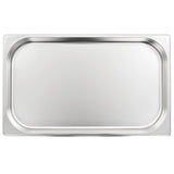 Gastronorm Containers 4 pcs GN 1/1 40 mm Stainless Steel 50879