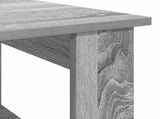 Coffee Table Grey Sonoma 72 x 50 x 50 cm Engineered Wood 8000193