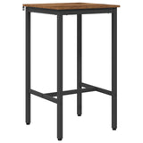 Bar Table 52 x 52 x 110 cm Engineered Wood Old Wood Rectangular 8006143