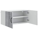 Wall Cabinet PORTO Grey Sonoma 80 x 31 x 40 cm Engineered Wood 885291