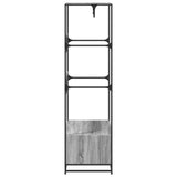 Wardrobe Grey Sonoma 90x50x180 cm Engineered Wood 849297