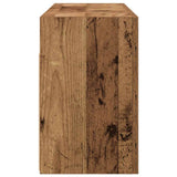 Bathroom Wall Cabinet Old Wood 80x25x40 cm Engineered Wood 860092