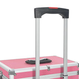 Make-up Trolley Aluminium Pink 91813